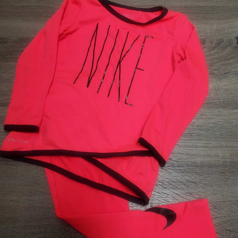 24 month Neon Nike outfit.